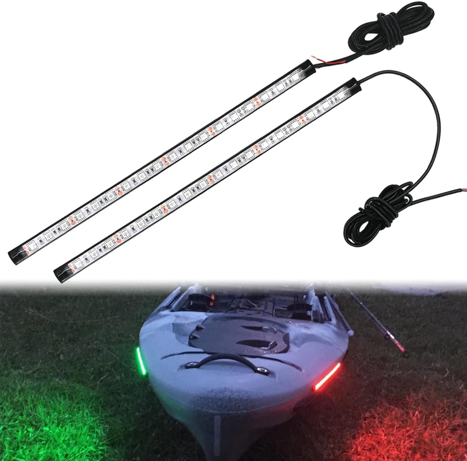 LED Pontoon Boat Lights, IP67 Waterproof Interior and Deck Light for Night Fishing, Courtesy Lighting for Yachts, Bass Boats, and Jet Skis(3.5W)