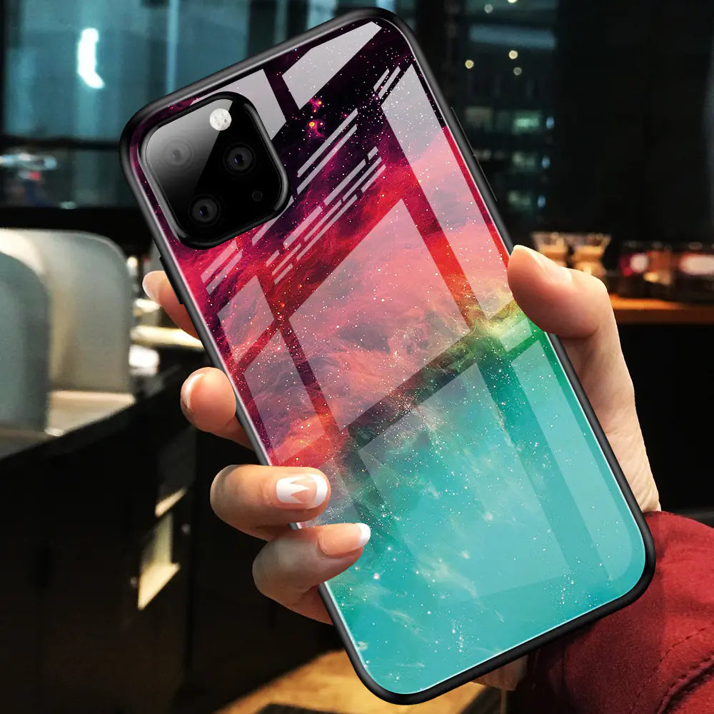 Gradient Glass Phone Case for iPhone 11 and XS Max
