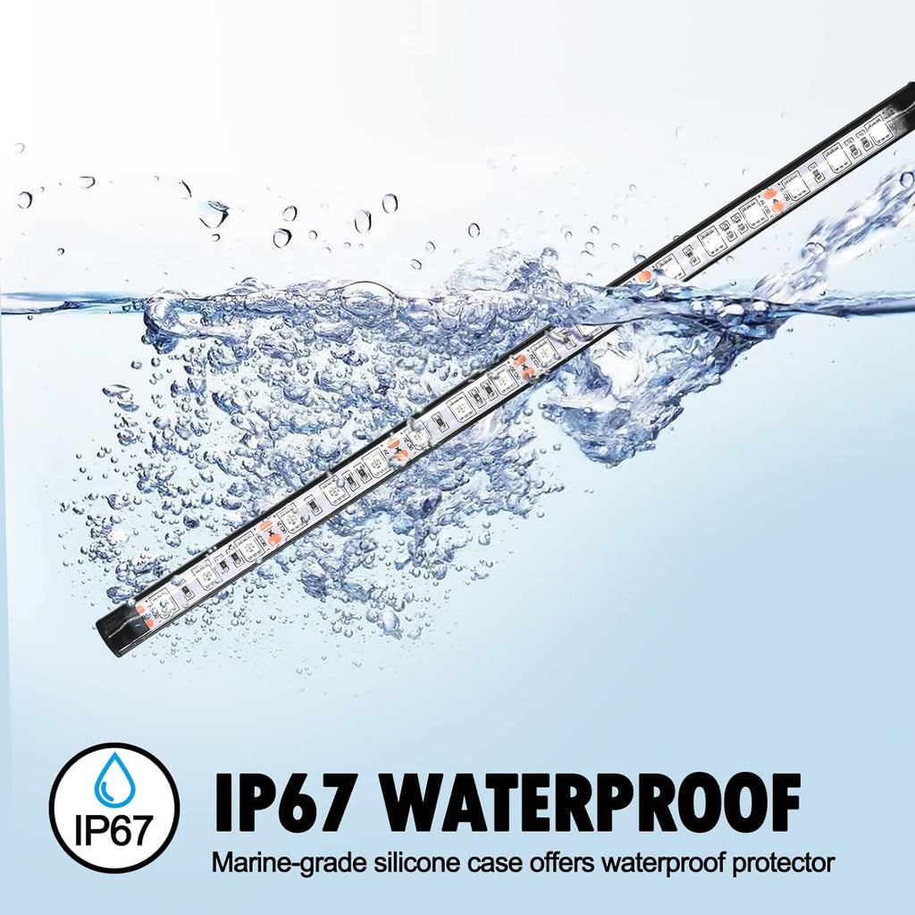 LED Pontoon Boat Lights, IP67 Waterproof Interior and Deck Light for Night Fishing, Courtesy Lighting for Yachts, Bass Boats, and Jet Skis(3.5W)