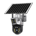 SENTINEL 4K Dual Lens Solar Camera with 360° WiFi
