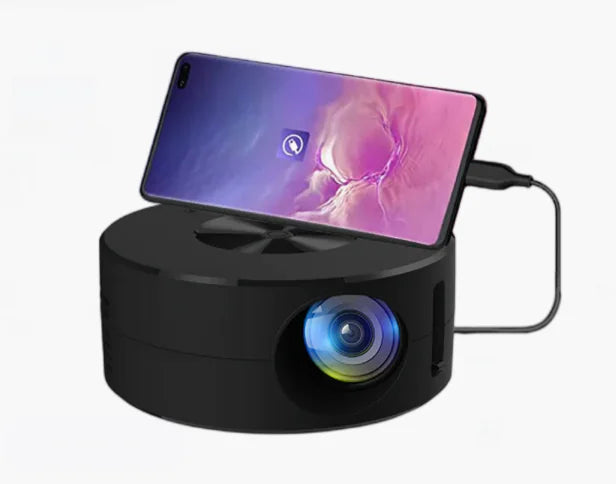 Mini Portable Smartphone Projector YT200 LED HD (Single)
